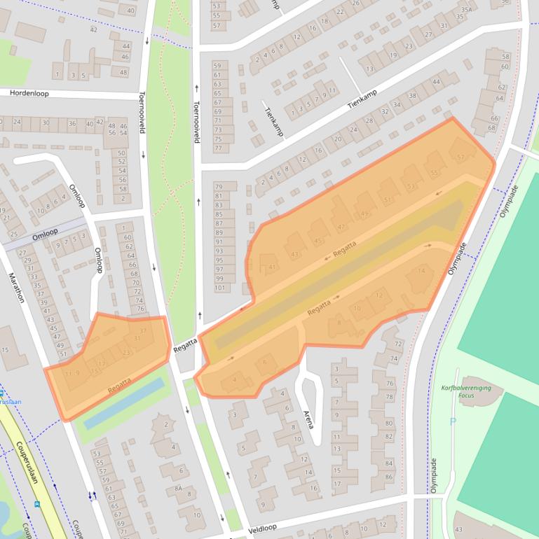 Kaart van postcodegebied 4873DC.