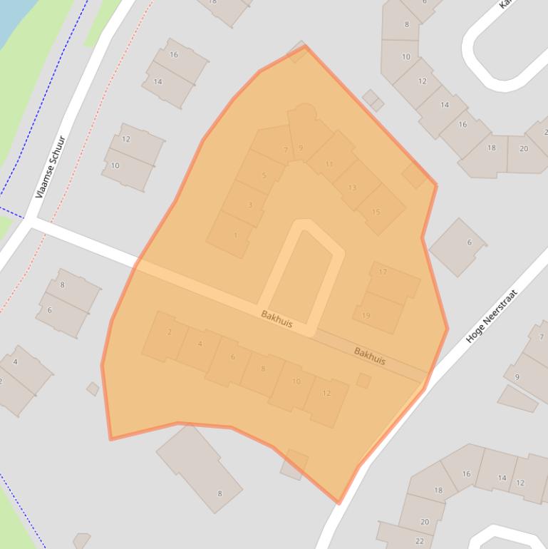 Kaart van postcodegebied 4873DD.