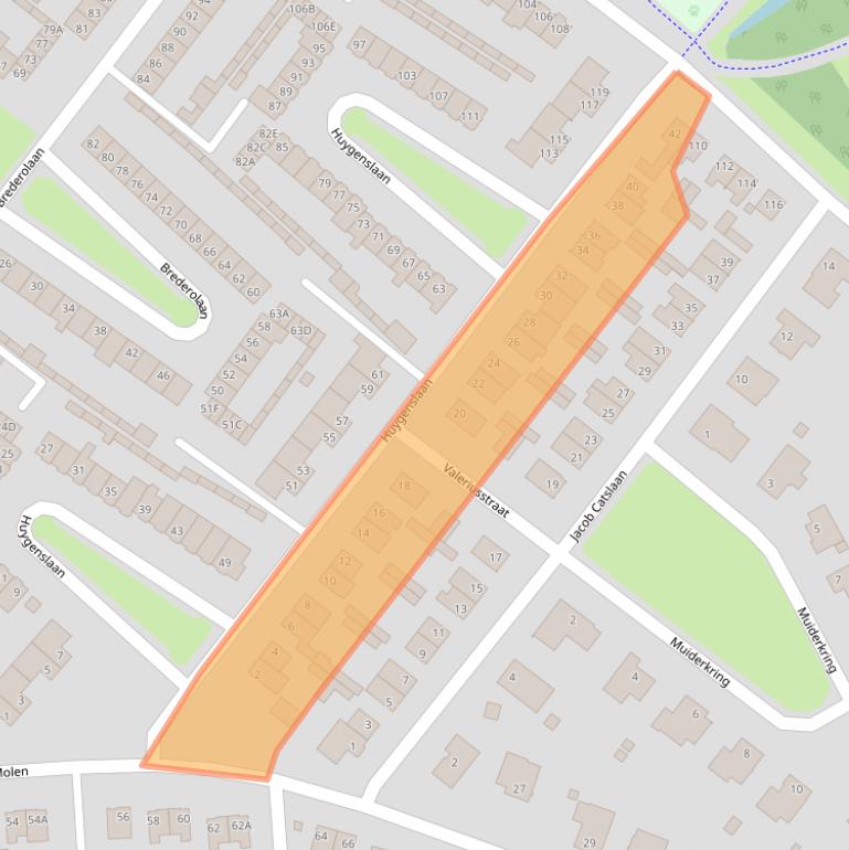 Kaart van postcodegebied 4873GS.
