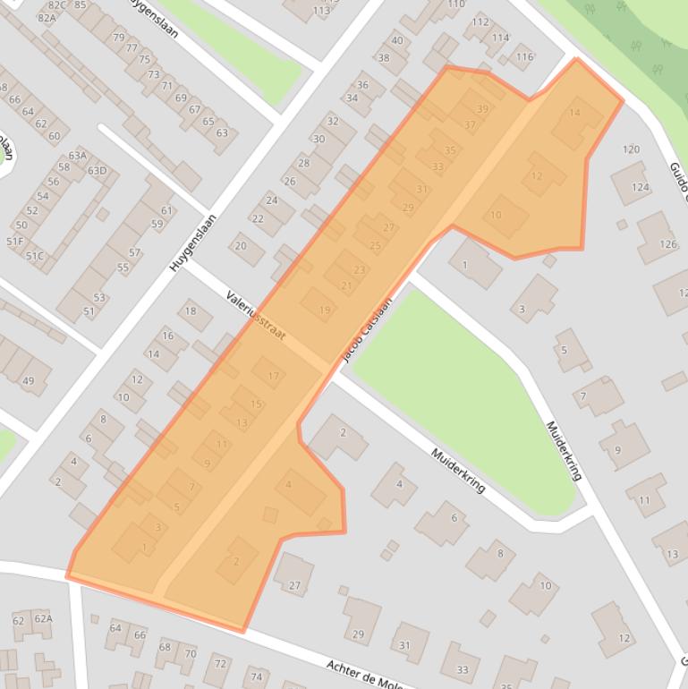 Kaart van postcodegebied 4873GT.