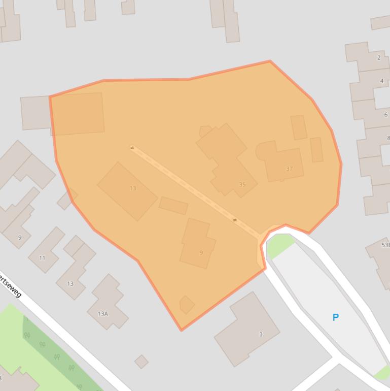 Kaart van postcodegebied 4873HC.