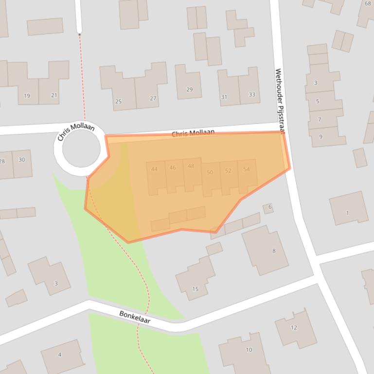 Kaart van postcodegebied 4873HS.