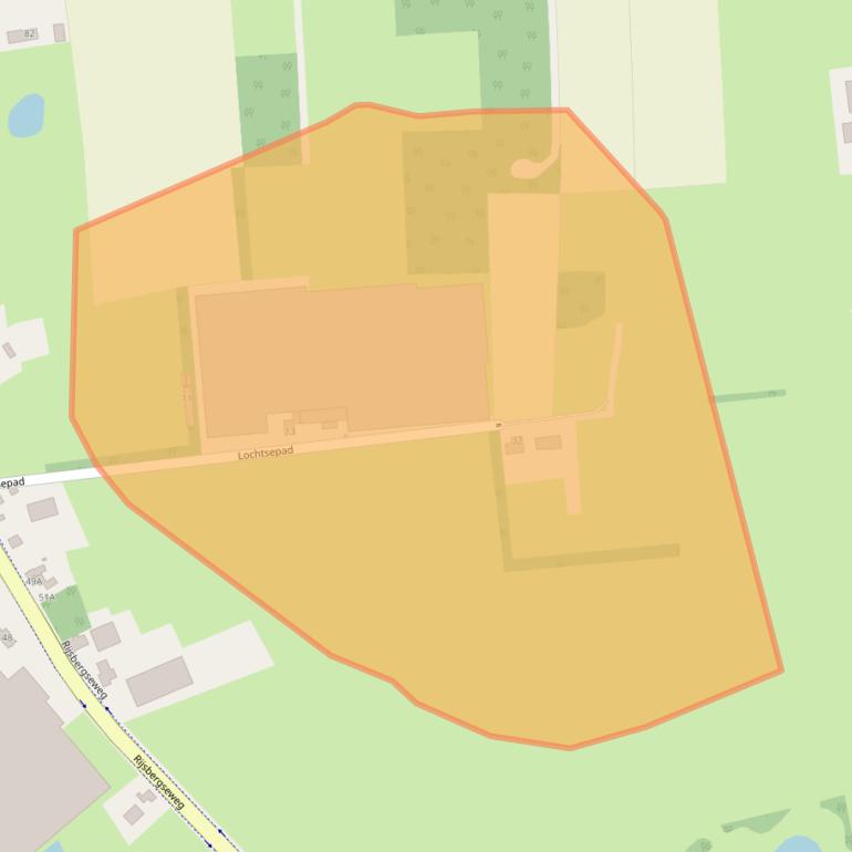 Kaart van postcodegebied 4873LV.