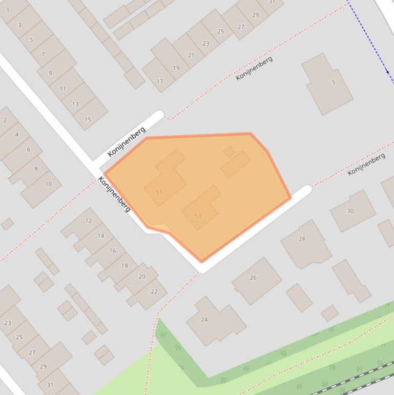 Kaart van postcodegebied 4874JX.