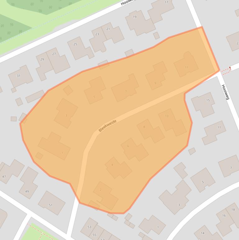 Kaart van postcodegebied 4874MJ.