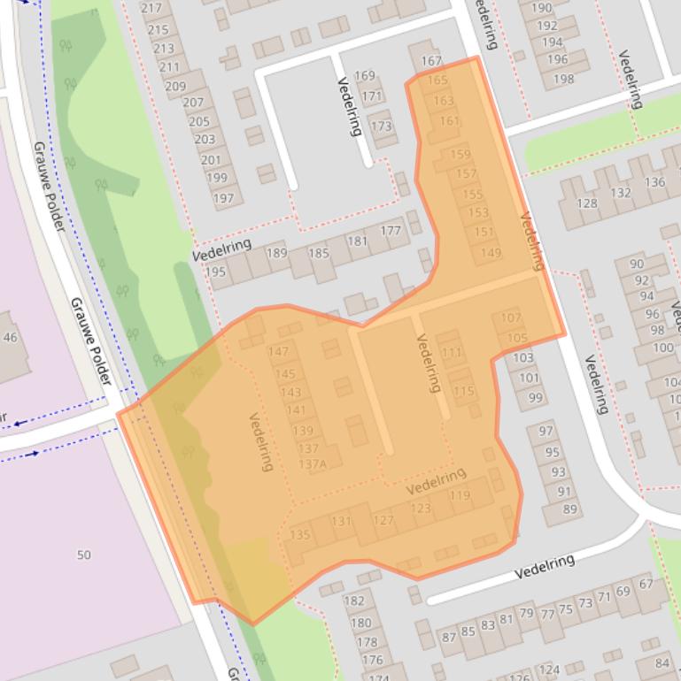 Kaart van postcodegebied 4876EL.