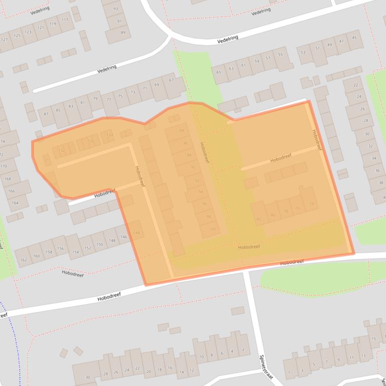 Kaart van postcodegebied 4876XC.