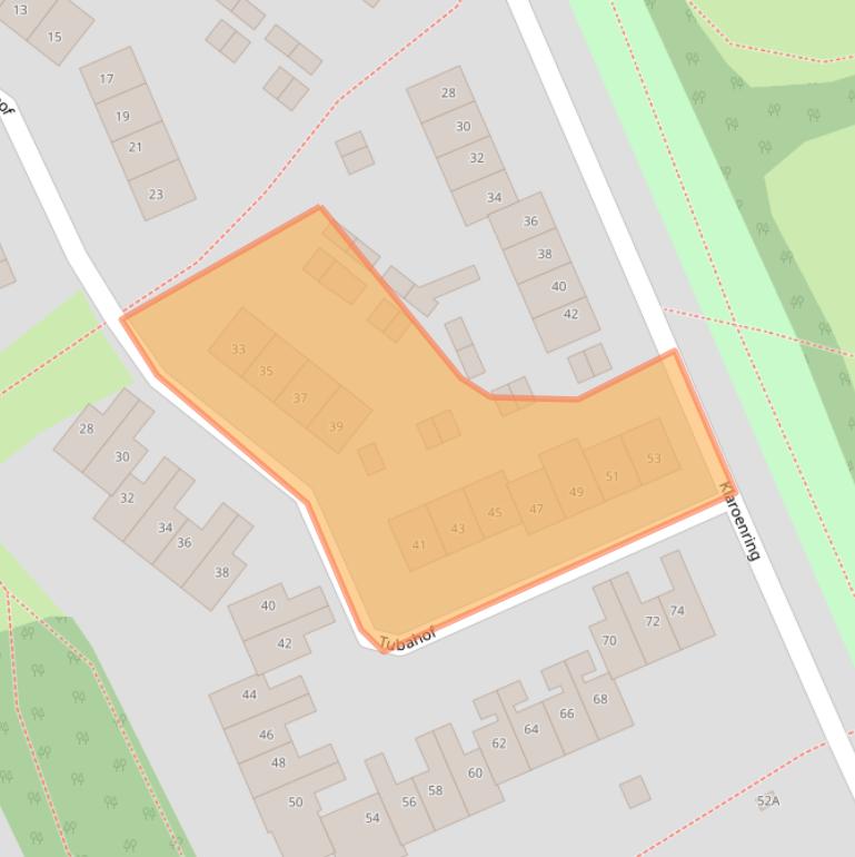 Kaart van postcodegebied 4876ZN.