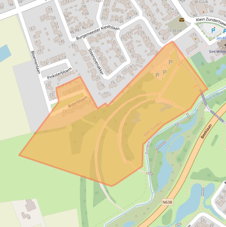 Kaart van postcodegebied 4882GC.