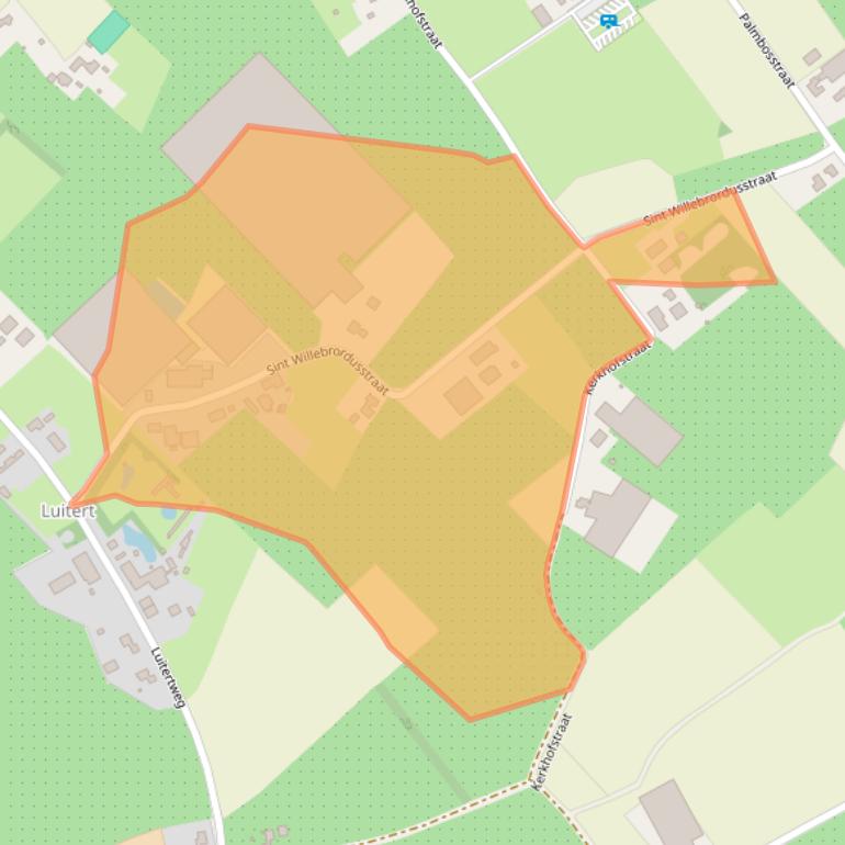 Kaart van postcodegebied 4882NM.