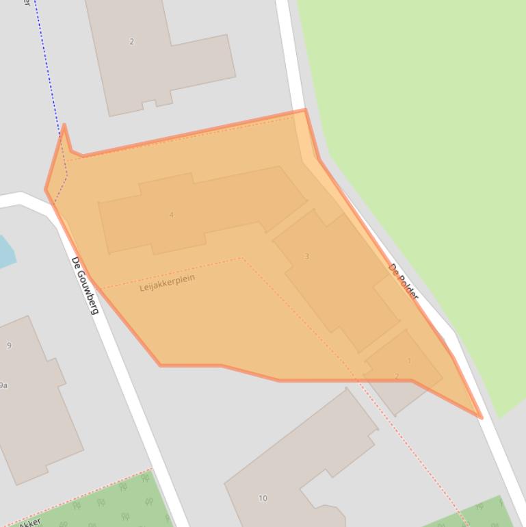 Kaart van postcodegebied 4891NS.