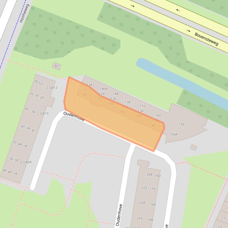 Kaart van postcodegebied 4901CC.