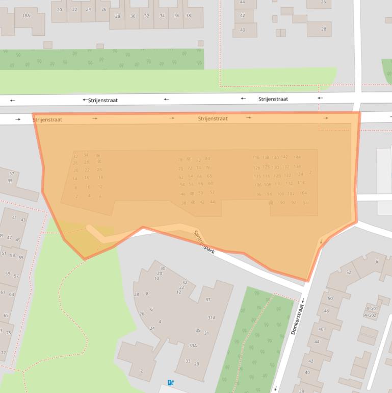 Kaart van postcodegebied 4901MM.