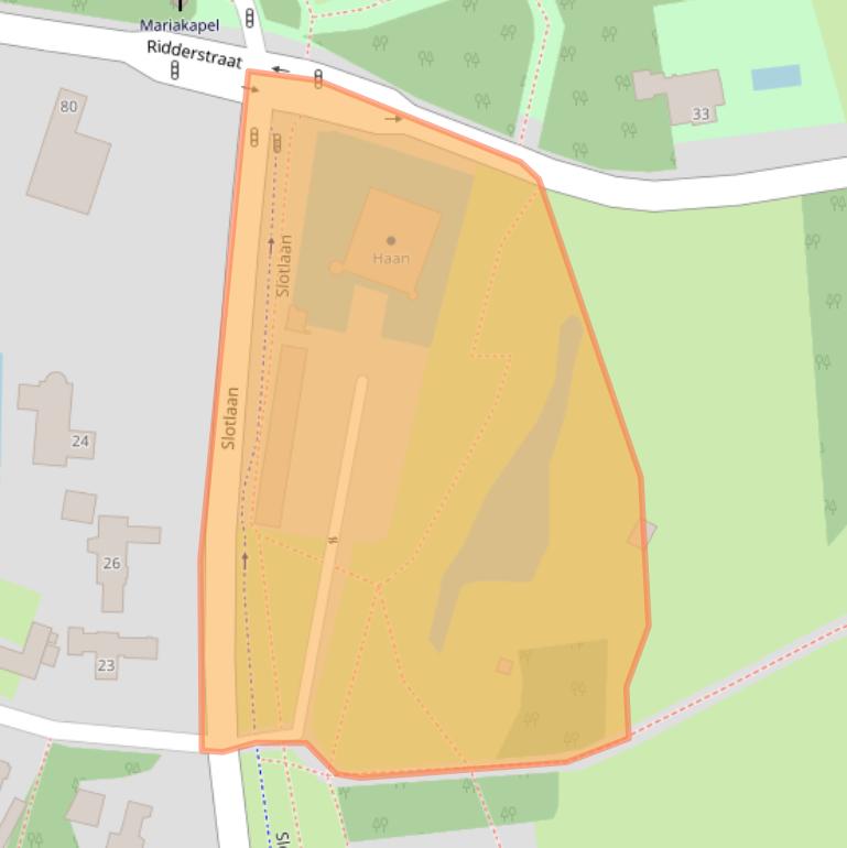 Kaart van postcodegebied 4902AD.