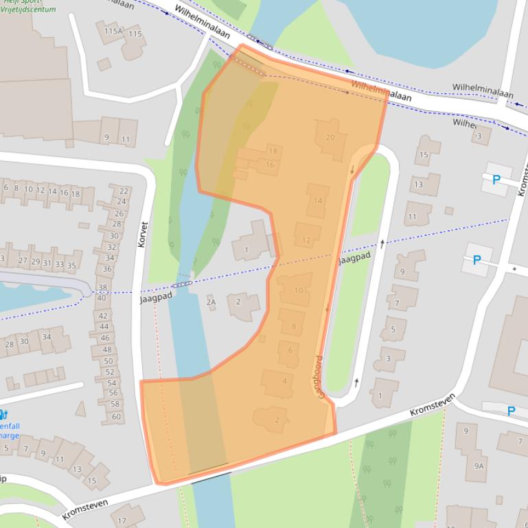 Kaart van postcodegebied 4902CA.