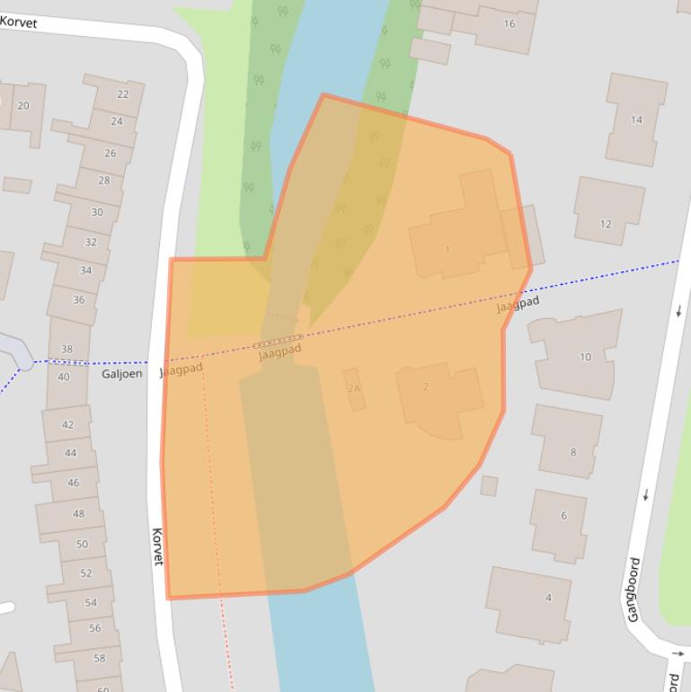 Kaart van postcodegebied 4902CC.