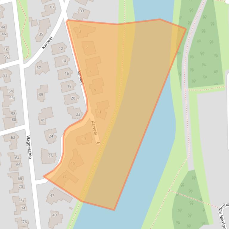 Kaart van postcodegebied 4902CR.