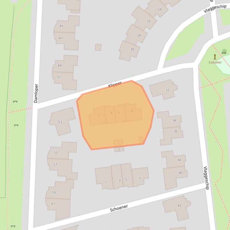 Kaart van postcodegebied 4902CS.