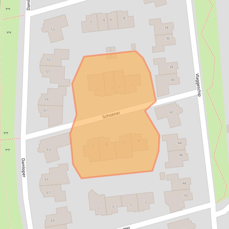 Kaart van postcodegebied 4902CT.