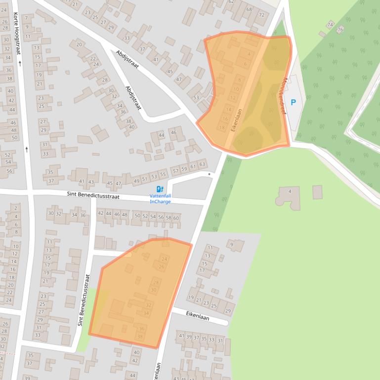 Kaart van postcodegebied 4902RD.