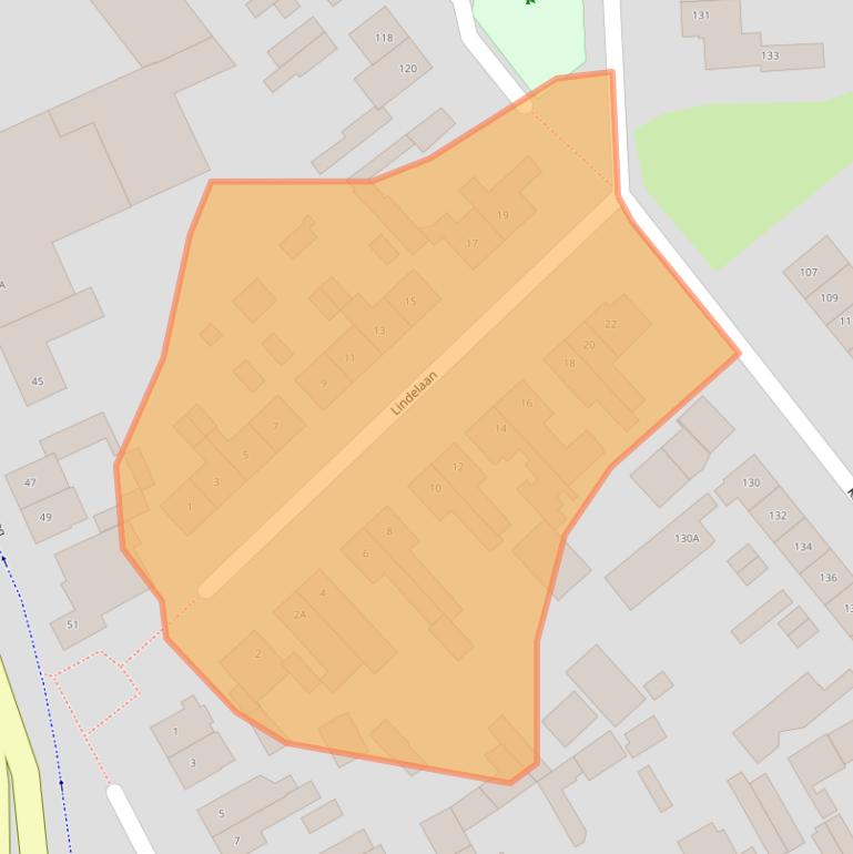 Kaart van postcodegebied 4902SB.