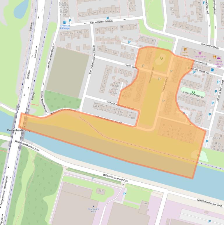 Kaart van postcodegebied 4902VE.