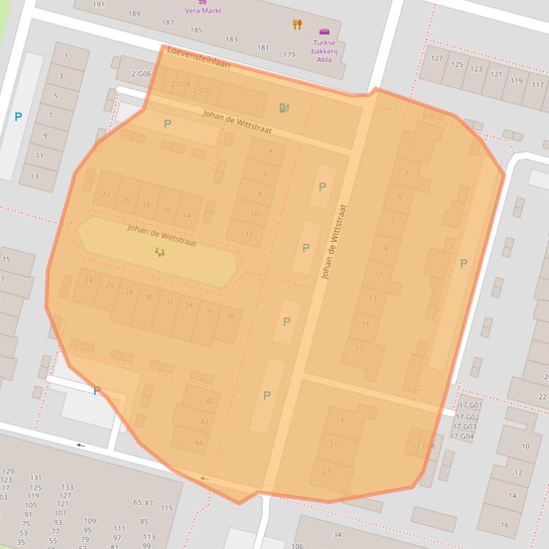 Kaart van postcodegebied 4902VG.