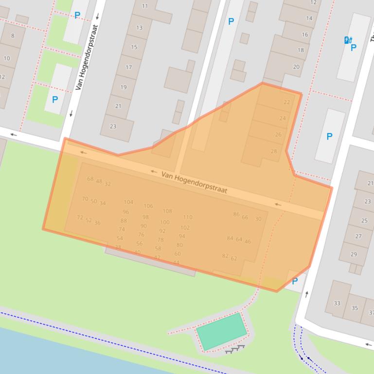 Kaart van postcodegebied 4902VS.