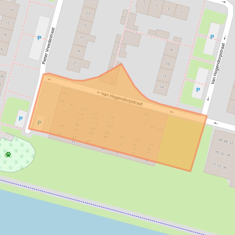 Kaart van postcodegebied 4902VT.