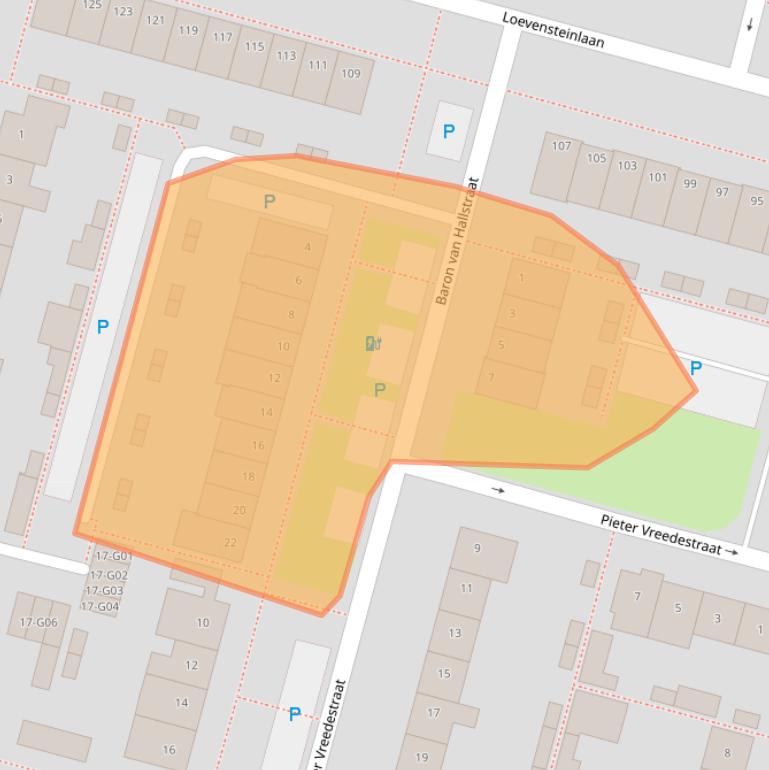 Kaart van postcodegebied 4902WM.