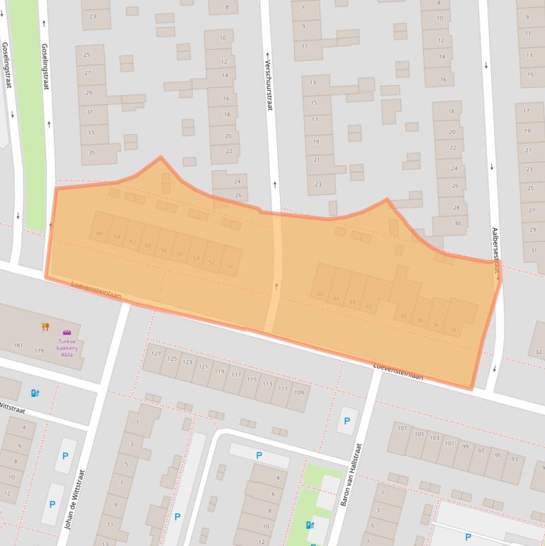 Kaart van postcodegebied 4902WX.