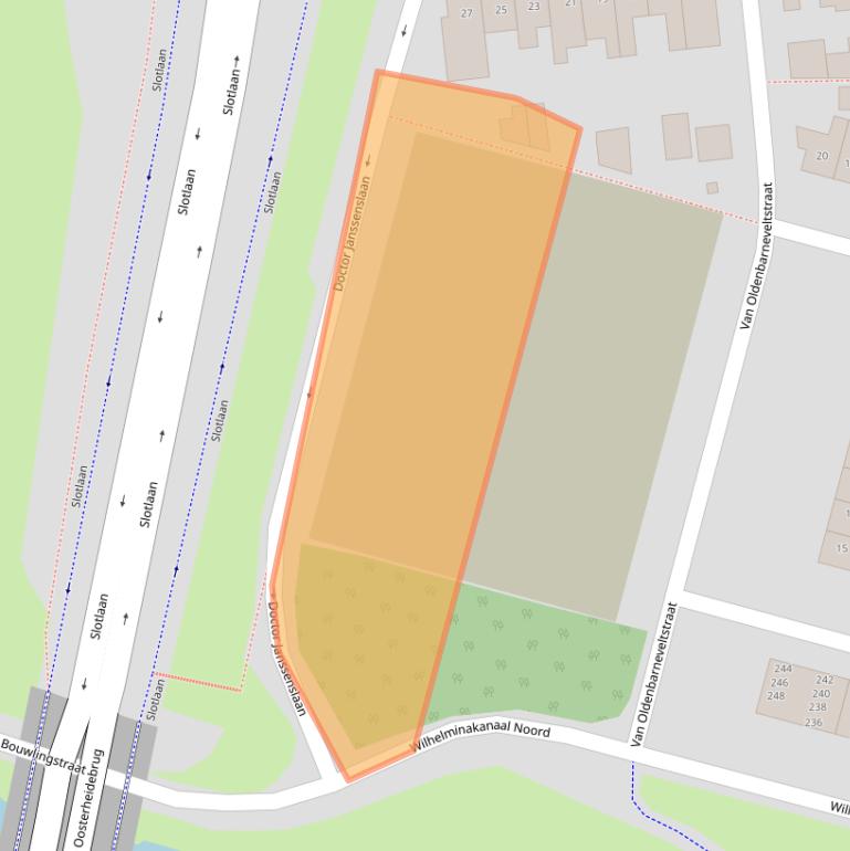 Kaart van postcodegebied 4902XD.