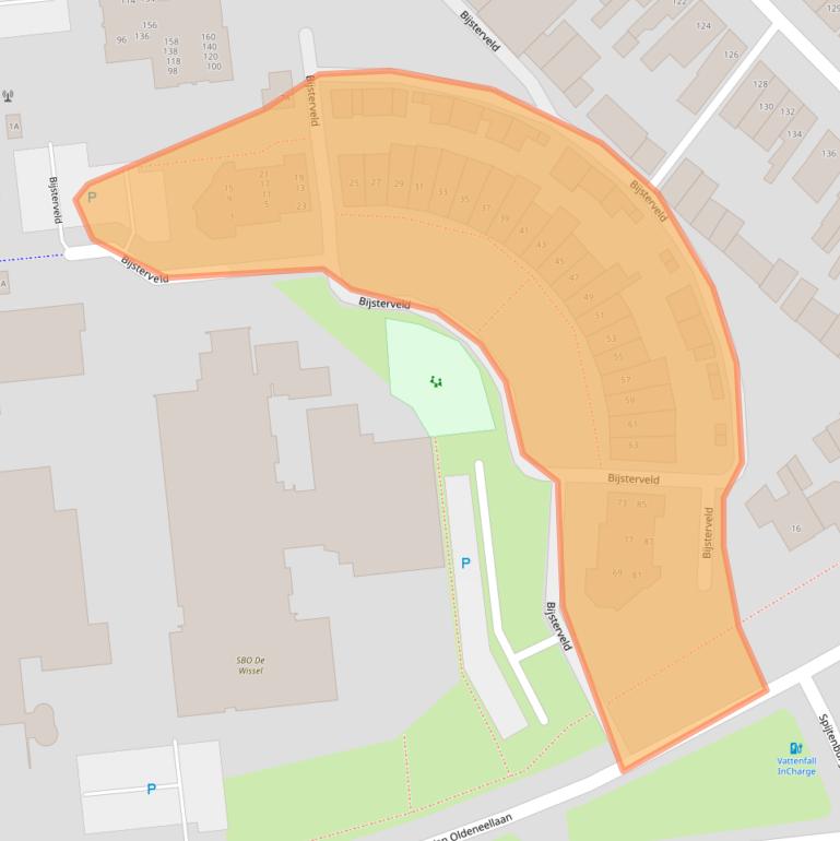 Kaart van postcodegebied 4902ZN.