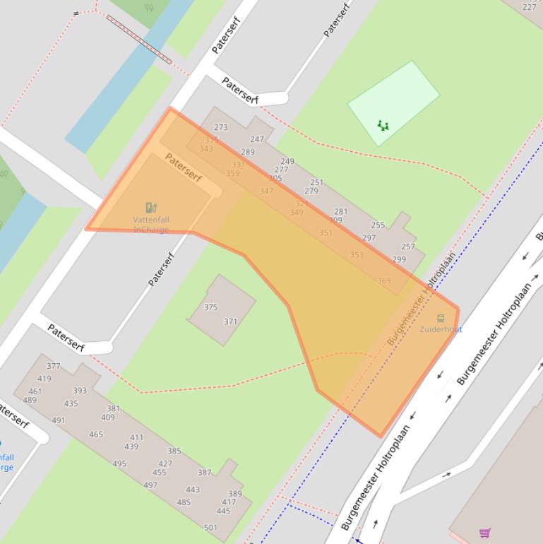 Kaart van postcodegebied 4904AG.