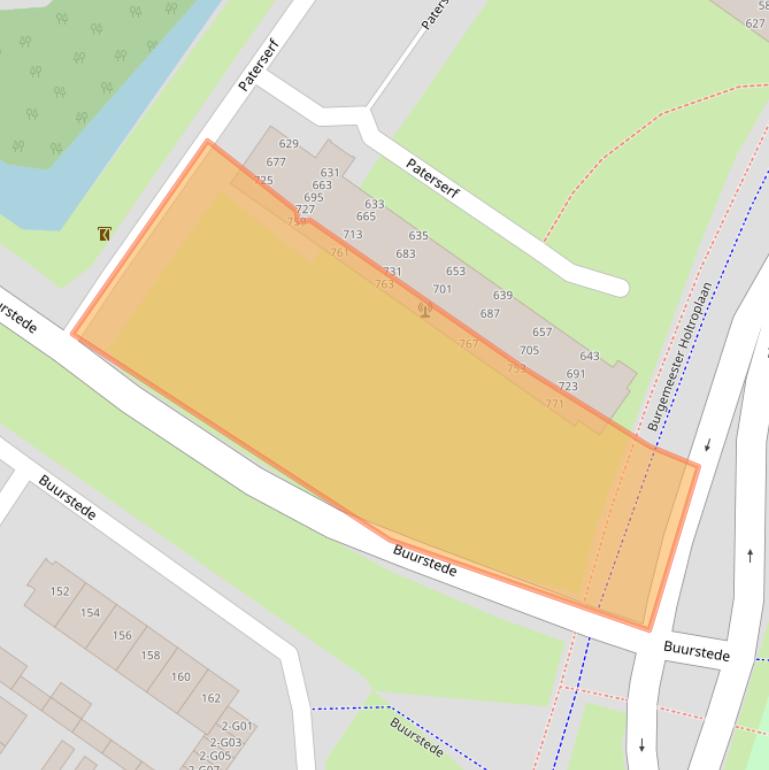 Kaart van postcodegebied 4904AP.