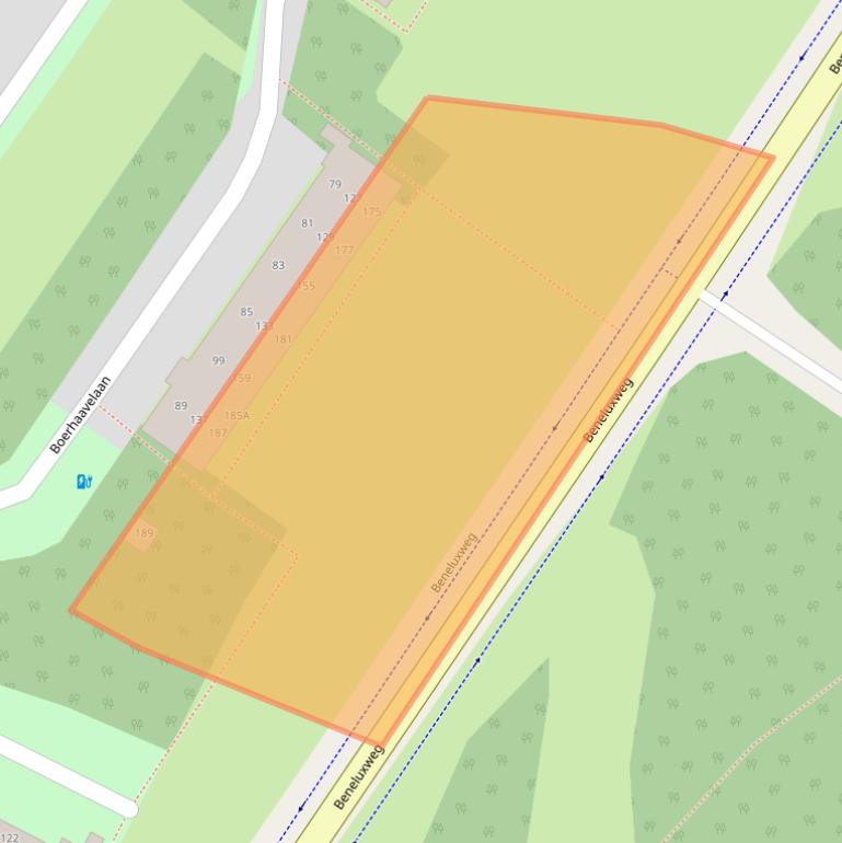 Kaart van postcodegebied 4904KE.