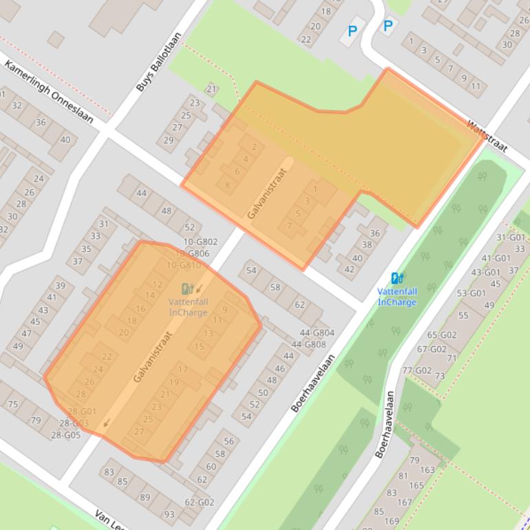 Kaart van postcodegebied 4904KM.