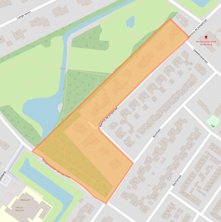 Kaart van postcodegebied 4904PL.