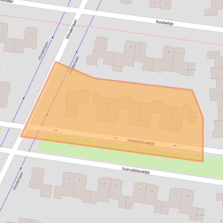 Kaart van postcodegebied 4904XC.