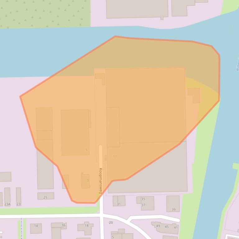 Kaart van postcodegebied 4906CP.