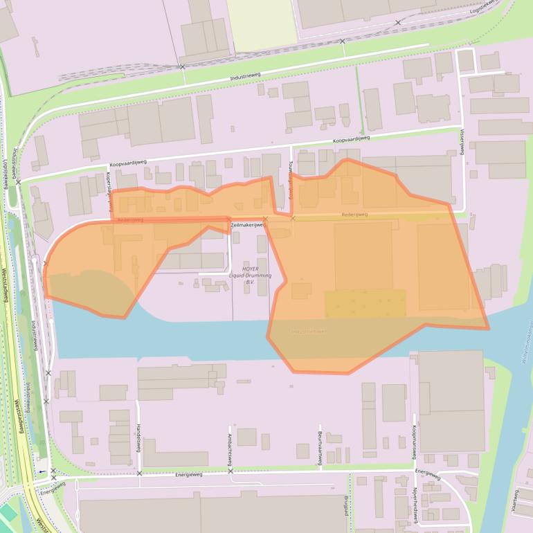 Kaart van postcodegebied 4906CX.