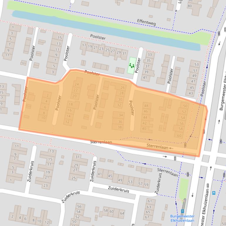 Kaart van postcodegebied 4907CB.