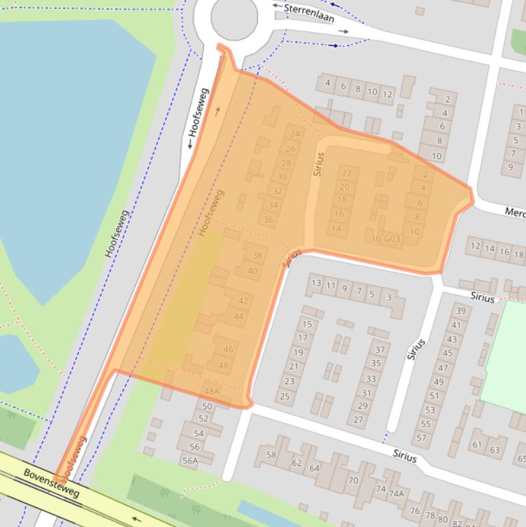 Kaart van postcodegebied 4907CK.