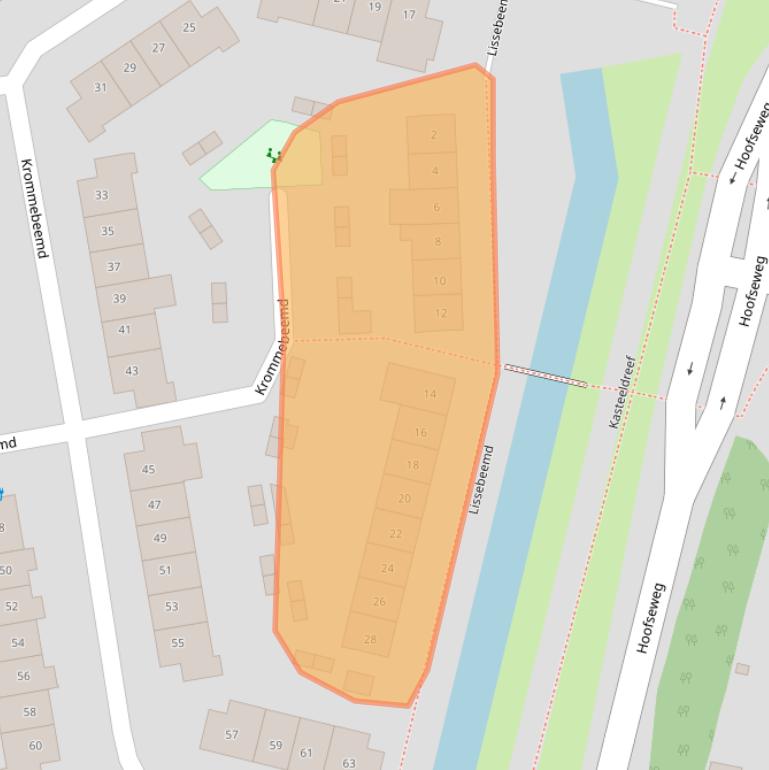 Kaart van postcodegebied 4907DR.