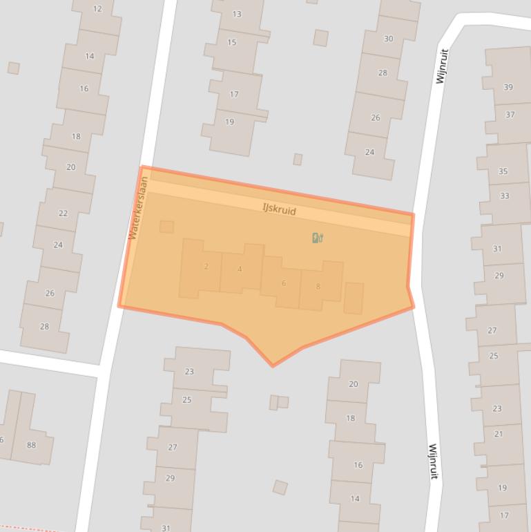 Kaart van postcodegebied 4907HG.