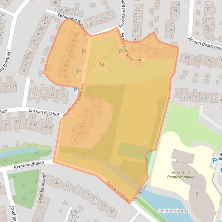 Kaart van postcodegebied 4907MH.