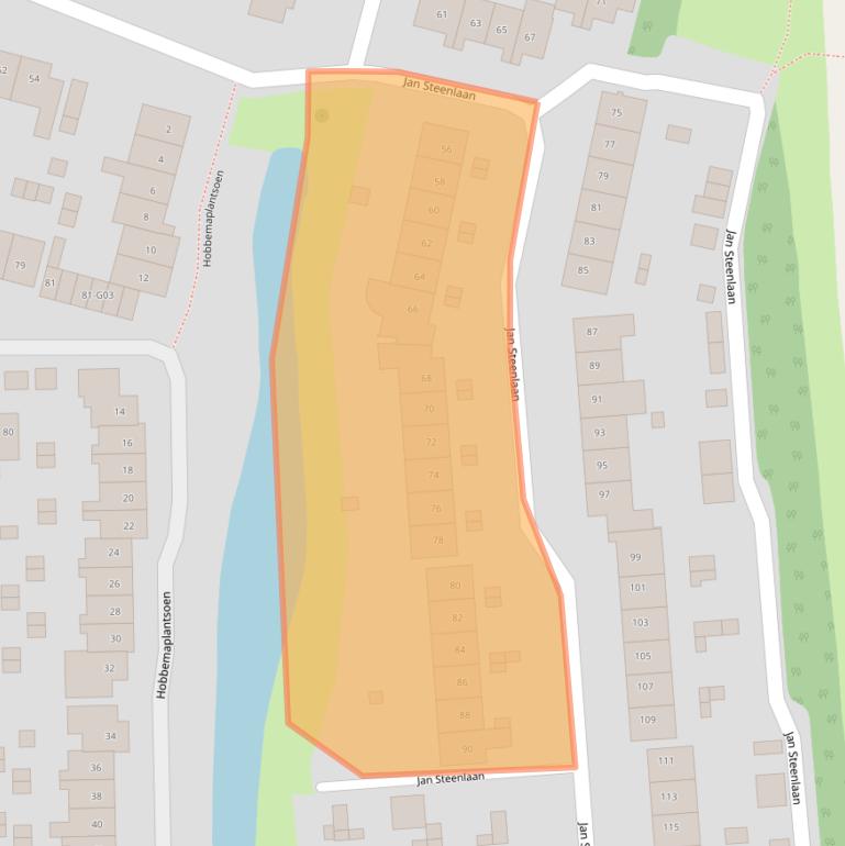 Kaart van postcodegebied 4907RK.
