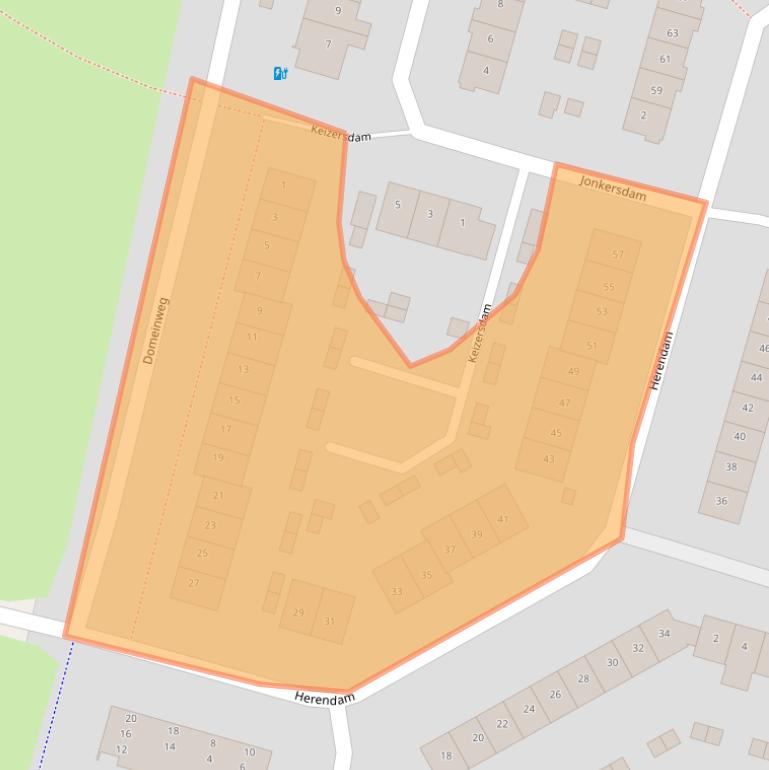 Kaart van postcodegebied 4908AM.