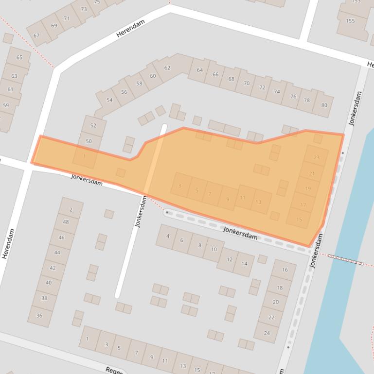 Kaart van postcodegebied 4908AW.