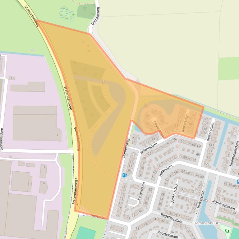 Kaart van postcodegebied 4908BE.